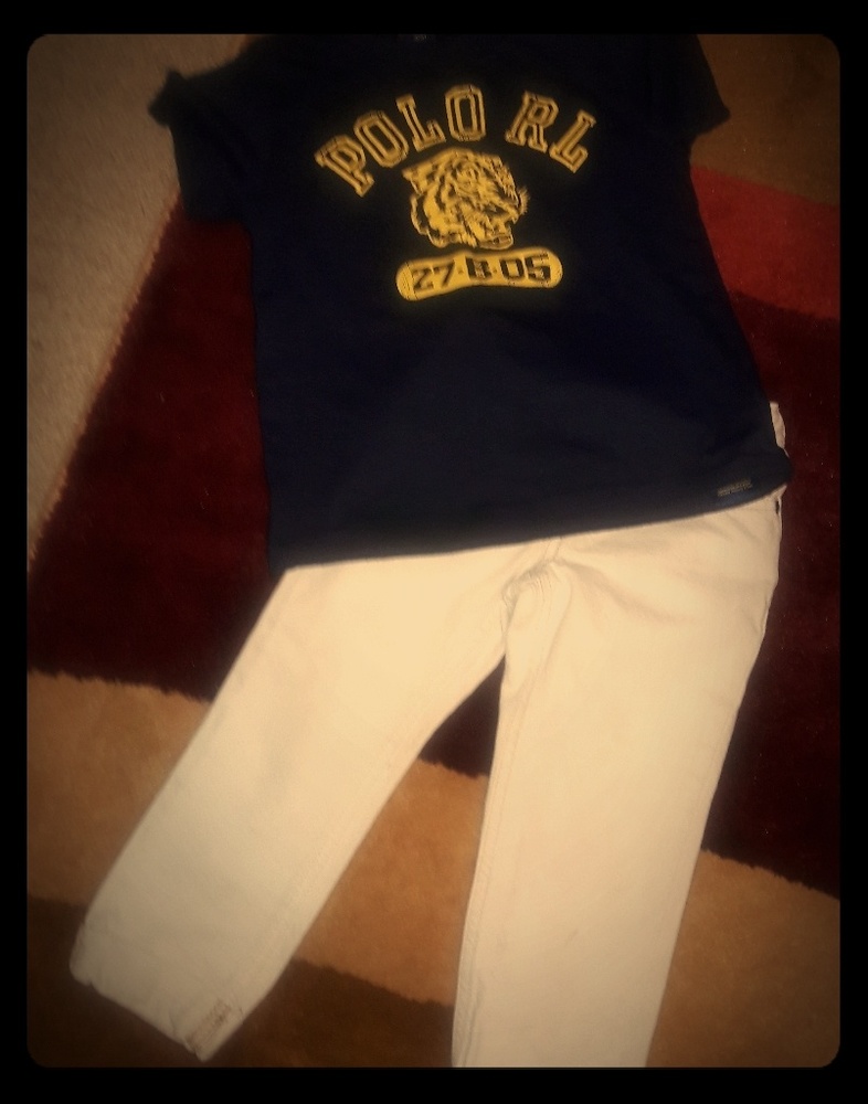 Toddler boys Polo (Ralph Lauren) shirt and pants